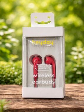 Heyday Wireless Earbuds – Red Bluetooth Earbuds NIB / NWT